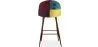 Gepolsterter Hocker im Patchwork-Stil - Skandinavischer Stil - Ray image 7