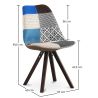Esszimmerstuhl - Bezogen mit Patchwork -Pixi  image 7