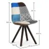 Esszimmerstuhl - Bezogen mit Patchwork -Pixi  image 7