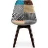 Esszimmerstuhl - Bezogen mit Patchwork - Patty  image 7