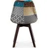 Esszimmerstuhl - Bezogen mit Patchwork - Patty  image 7
