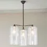 Kristall-Deckenlampe - Hängeleuchte - 3 Arme - Reg image 7