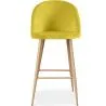 Hocker gepolstert mit Samt - Skandinavisches Design - Evelyne image 7