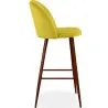 Samtgepolsterter Hocker - Skandinavisches Design - Evelyne image 7