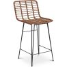 Wicker Barhocker - Boho Bali Design -65cm - Catori image 7