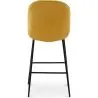 Hocker mit Rückenlehne - Samt gepolstert - Retro Design - Elias image 7