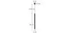  LED-Röhren-Deckenlampe - Schwarze Pendelleuchte - 60cm - Lilu image 7