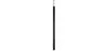  LED-Röhren-Deckenlampe - Schwarze Pendelleuchte - 60cm - Lilu image 7