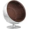 Design-Sessel in Kugelform - Aviator-Stil - Bezogen - Baller image 7