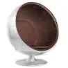 Design-Sessel in Kugelform - Aviator-Stil - Bezogen - Baller image 7