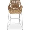 Rattan Boho Bali Design Hocker - 75cm - Tale image 7