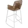 Rattan Boho Bali Design Hocker - 75cm - Tale image 7