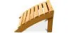 Fußhocker aus Holz für Gartenstuhl - Alana image 7