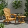 Stuhl und Gartentisch für den Außenbereich - Holz - Alana image 7