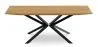 Rechteckiger Esstisch - Industriedesign Holz und Metall - Danr image 7