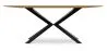 Rechteckiger Esstisch - Industriedesign Holz und Metall - Danr image 7