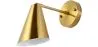  Wandleuchte - Metallkegel - Goldfarben - Livel image 7
