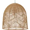 Rattan-Deckenlampe - Pendelleuchte im Boho-Bali-Design - Bu image 7