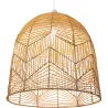 Rattan-Deckenlampe - Pendelleuchte im Boho-Bali-Design - Bu image 7