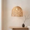 Rattan-Deckenlampe - Pendelleuchte im Boho-Bali-Design - Bu image 7