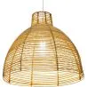 Rattan-Deckenlampe - Pendelleuchte im Boho-Bali-Design - Can image 7