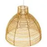 Rattan-Deckenlampe - Pendelleuchte im Boho-Bali-Design - Can image 7