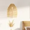 Rattan-Deckenlampe - Pendelleuchte im Boho-Bali-Design - 50cm - Puong image 7