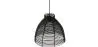 Schwarze Rattan-Deckenlampe - Pendelleuchte im Boho-Bali-Design - Gian image 7