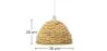 Deckenlampe aus Seegras -  Boho-Bali-Design-Pendelleuchte - Ngu image 7