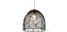 Schwarze Rattan-Deckenlampe - Boho-Bali-Design-Pendelleuchte - Le image 7
