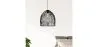 Schwarze Rattan-Deckenlampe - Boho-Bali-Design-Pendelleuchte - Le image 7