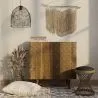 Schwarze Rattan-Deckenlampe - Boho-Bali-Design-Pendelleuchte - Le image 7