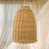 Rattan-Deckenlampe - Boho-Bali-Design-Pendelleuchte - Lie image 7