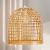 Deckenlampe aus Bambus - B Boho-Bali-Design-Pendelleuchte - Thi image 7