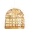Deckenlampe aus Bambus - B Boho-Bali-Design-Pendelleuchte - Thi image 7