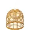Deckenlampe aus Bambus - B Boho-Bali-Design-Pendelleuchte - Thi image 7