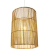 Rattan-Deckenlampe - Hängeleuchte im Boho Bali-Design - An image 7