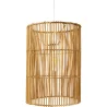 Rattan-Deckenlampe - Hängeleuchte im Boho Bali-Design - An image 7