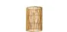 Rattan-Deckenlampe - Hängeleuchte im Boho Bali-Design - An image 7