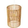 Rattan-Deckenlampe - Hängeleuchte im Boho Bali-Design - An image 7