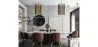 Rattan-Deckenlampe - Hängeleuchte im Boho Bali-Design - An image 7