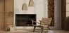 Rattan-Deckenlampe - Boho-Bali-Design-Pendelleuchte - Linei image 7