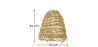 Rattan-Deckenlampe - Boho-Bali-Design-Pendelleuchte - Linei image 7