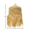 Deckenlampe aus Raffia -  Boho-Bali-Design-Pendelleuchte - Lanui image 7