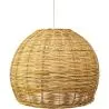 Rattan-Deckenlampe - Boho-Bali-Design-Pendelleuchte - Paon image 7