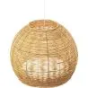Rattan-Deckenlampe - Boho-Bali-Design-Pendelleuchte - Paon image 7