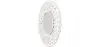 Wandspiegel - Rundes weißes Boho-Bali-Design (60 cm) - Lenai image 7