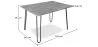 Schreibtischset - Industriedesign 120cm - Hairpin + Esszimmerstuhl - Stylix image 7