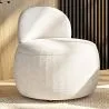 Design-Sessel - Bezogen mit Bouclé-Stoff - Melanie image 7