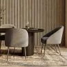 Design-Sessel - In Samt bezogen - Wasda image 7